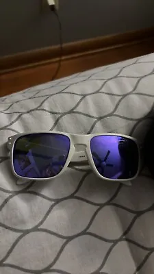 Oakley Holbrook White & Purple Sunglasses • $90