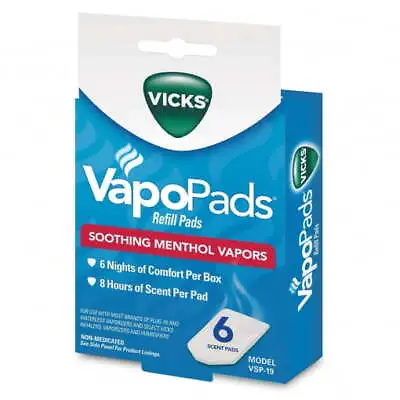Vicks VapoPads 6 Pack VSP-19 • $25.22