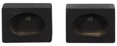 (2) Rockville RS6x9BL 6x9  Wedge Sealed Car Speaker Box Enclosures W/Bedliner • $39.95