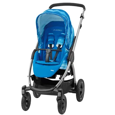 £175 • Buy Brand New Maxi Cosi Stella Pushchair Stroller In Watercolour Blue RRP:£360