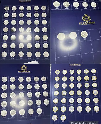 Uk Coin Hunt 50p & £2 INSERTS Only Kew Gardens Collection Olympics Collecting • £12.99