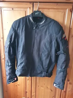 RST Blade Mens Textile Motorcycle Jacket Size Xl/46 Armoured. • $43.55