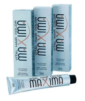 Maxima Hair Colours By Vital Hair - Professional Use - 100ml (Made In Italy) • £7.99