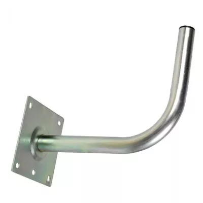 40cm Televes Galvanised Zinc+RCP  L Wall Mount Bracket For Satellite Dish • £26.95