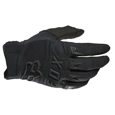 Fox Dirtpaw MX Gloves Motocross Off-Road Mens Black • £37.99