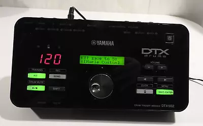 Yamaha Dtx502 Drum Trigger Module Brain & Power Supply For Electronic Drum Set • $195