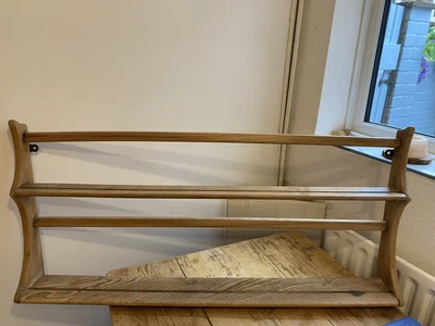£21 • Buy Ercol Plate Rack Wall Shelves