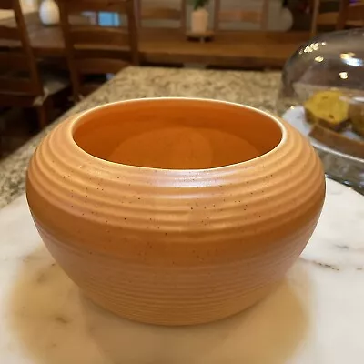 VTG Miramar Of California USA Pottery MCM Orange Planter • $24