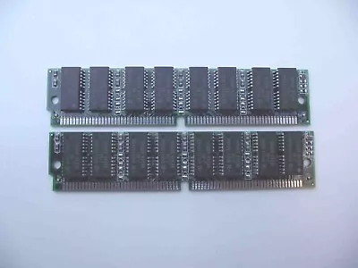 72 Pin SIMM 16MB 60ns EDO Single Sided Memory X 2 HY • £17.99