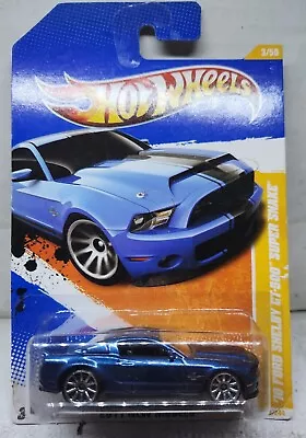 Hot Wheels 2010 Ford Shelby GT500 Super Snake #3/50  2011 New Models/Malaysia • $6.99