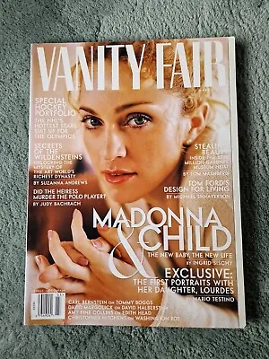 MADONNA Tom Ford  Vanity Fair UK Magazine March 1998 • £10