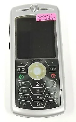 Motorola SLVR / Sliver L7c - Silver ( Unknown CDMA Network ) Rare Cellular Phone • $7.64