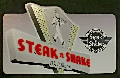NEW Unused Retro STEAK N SHAKE Its A Meal Old Sign GIFT CARD No Cash Value • $1.97