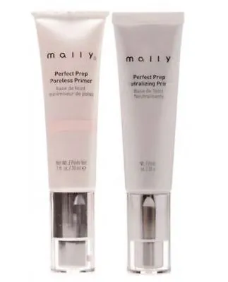 NEW! Mally Perfect Prep Poreless Or Neutralizing Primer– Full Size – U PICK • $33.99