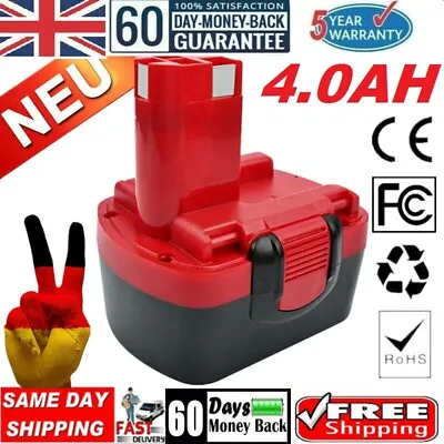 £15.99 • Buy 14.4V 4.0Ah Ni-MH Battery For Bosch 2607335711 BAT041 BAT038 BAT040 PSR1440 UK