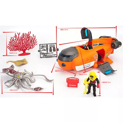 Deep Sea Exploration Submarine Marine Biological Model Children's DIY Puzzle Toy • $104.96