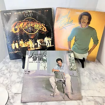 Lot Of 3 Lionel Richie Commodores Vinyl Record Lot • $9.99