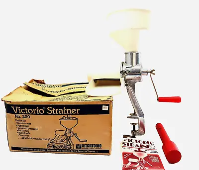 Vintage VICTORIO STRAINER VITANTONIO No 200 With Original Box • $40.49