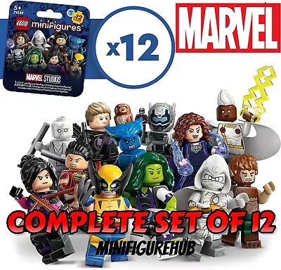 LEGO MARVEL STUDIOS SERIES 2 Minifigures Complete Set Of 12 Collectible 71039 • $102.75