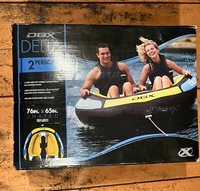 DBX Delta 2 Person Towable Boat Tube 76 X65 - UNOPENED • $60