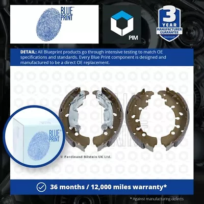 Brake Shoes Set ADBP410045 Blue Print 77363855 77364744 1605458 093168956 New • £31.32