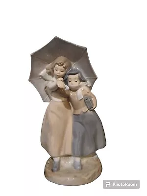 Zaphir By Lladro “It’s Raining” Figurine Made In Spain • £42.50