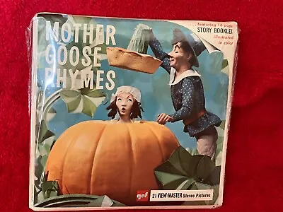 NEW VINTAGE GAF VIEW-MASTER MOTHER GOOSE RHYMES 3 REEL ** More HOT Items Frm 99c • $19.85