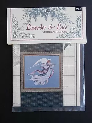 Lavender & Lace Cross Stitch Chart ANGEL OF SPRING L&L23 Marilyn Leavitt-Imblum • £11.99