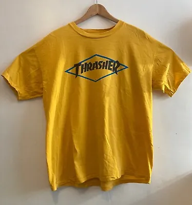 Vintage Thrasher T-Shirt 90s Skateboarding Diamond Supreme Palace • £25