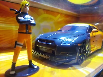 1:24 Jada Toys NARUTO & NISSAN SKYLINE GT-R R35 • $25