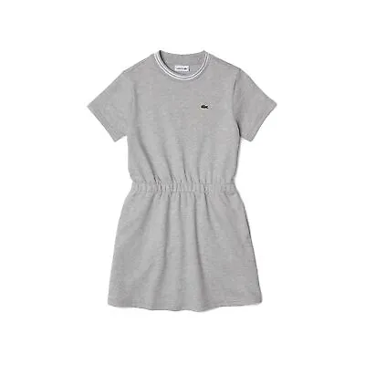 Lacoste EJ1901 T-Shirt Dress Grey • £45