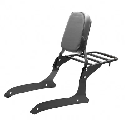 $169.99 • Buy Backrest Sissy Bar Luggage Rack For Yamaha V Star 1300 XVS1300A 1300 07-15 Black