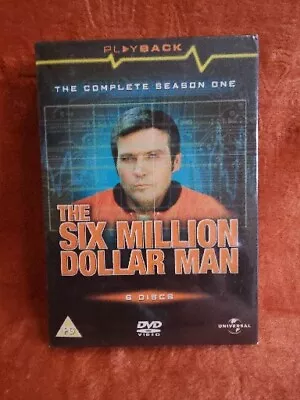 The Six Million Dollar Man. Season One. 6 Discs. NEW • $24.99