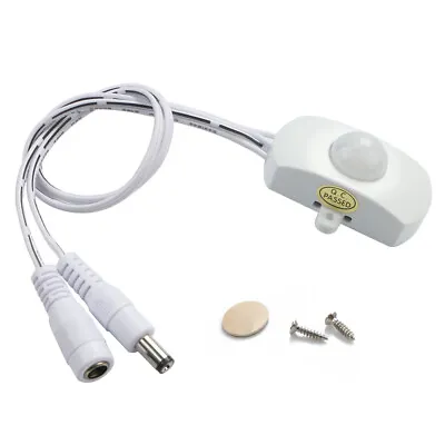 £4.97 • Buy DC 5-24V 5A Mini Auto PIR Motion Infrared LED Light Strip Sensor Detector Switch