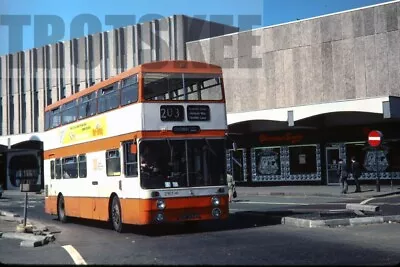 35mm Slide Greater Manchester Daimler Fleetline 2161 ONF893H 1981 Original • £3.99