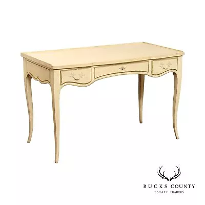 Baker Milling Road French Country Style Vintage Distressed Painted Writing Desk • $1095