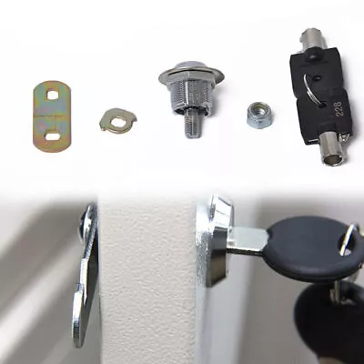 $12.02 • Buy For Cabinet Tool Box 180 Degree Turn Replacement 5/8  Tubular Cam Lock Cylinder