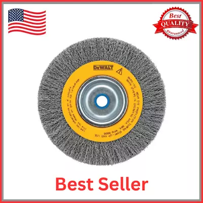 6-Inch Crimped Wire Wheel For Bench Grinder Premium Quality & Safety Ensured New • $19.99