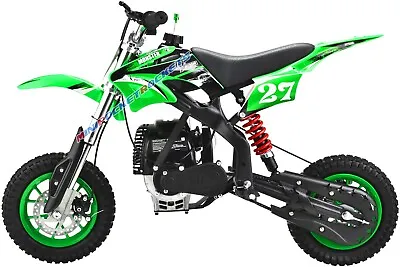 Mini Dirt Bike For Kids & Adults | Gas-Powered 40cc Engine | Off Road Race Bike • $339