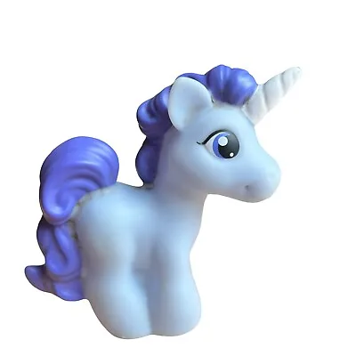 My Little Pony Unicorn Purple Step 2 White Horn Horse Toy 4.5  Equine 200210YS • $16.99