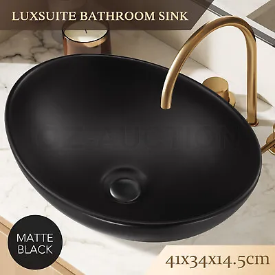 Bathroom Ceramic Basin Above Counter Top Vanity Hand Wash Sink Bowl Countertop • $85.95