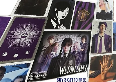 Panini Wednesday Sticker Collection - #1-161 & X1-X19 - Buy 3 Get 10 Free • £1.29