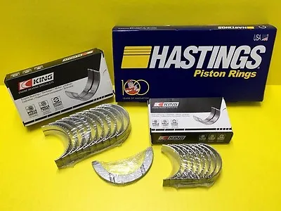 Acura Integra 90-01 B18A B18B Hastings Pistons Rings Rod Main Bearings • $99.95