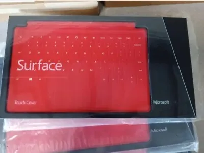 Surface Touch Cover Keyboard Model 1515 For RT RED • $35