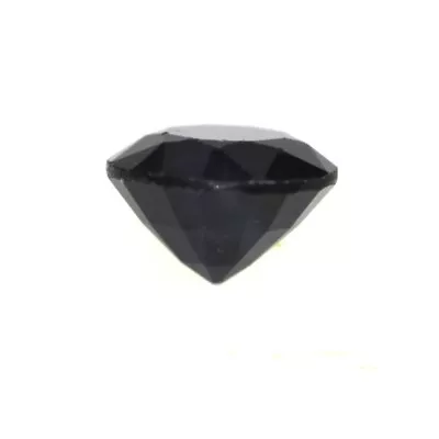 $9.99 • Buy Dark Blue Natural Australian Sapphire Cabochon Round Diamond Cut Loose Gemstone