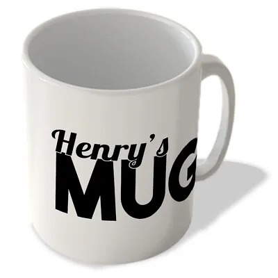 £9.99 • Buy Henry's Mug - Name Mug