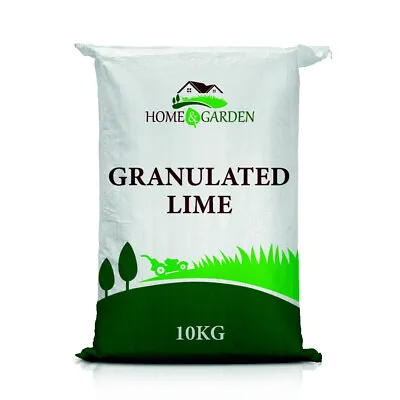 Home & Garden Granulated Garden Lime For Lawns 10kg - Correct PH - FAST ACTING • £19.99