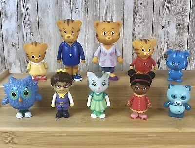 Daniel Tiger's Neighborhood Figures Friends & Family Lot Of 10 PVC Toys PBS Kids • $14.99