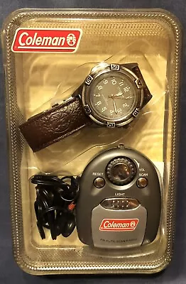 Vintage 2003 Coleman Watch With Coleman FM Auto Scan Radio Open Box • $39.99