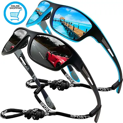 Sunglasses  Men  Women  Polarised  Driving  Fishing  Running  Wrap  Around  Sun  • £27.45